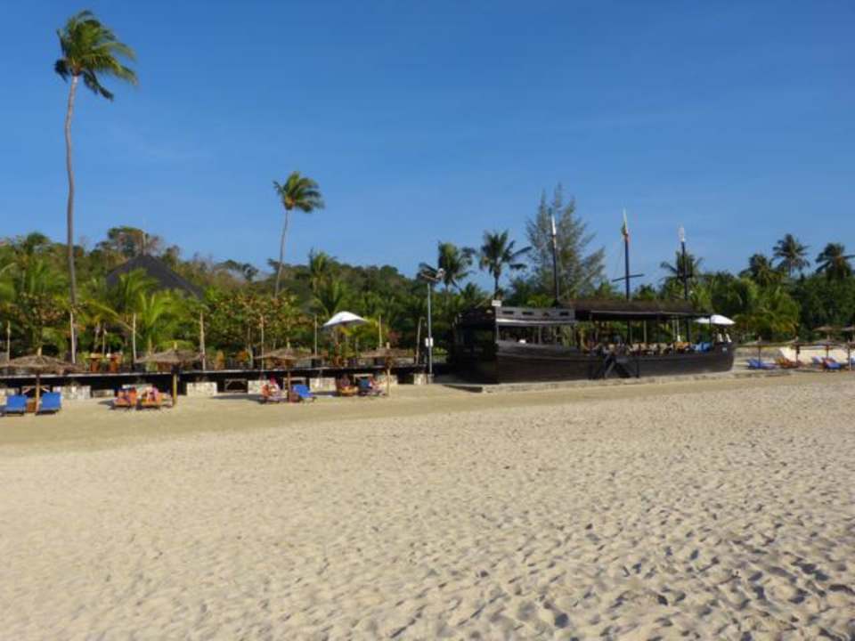Strand direkt vor dem Hotel Aureum Palace Hotels & Resorts Ngapali