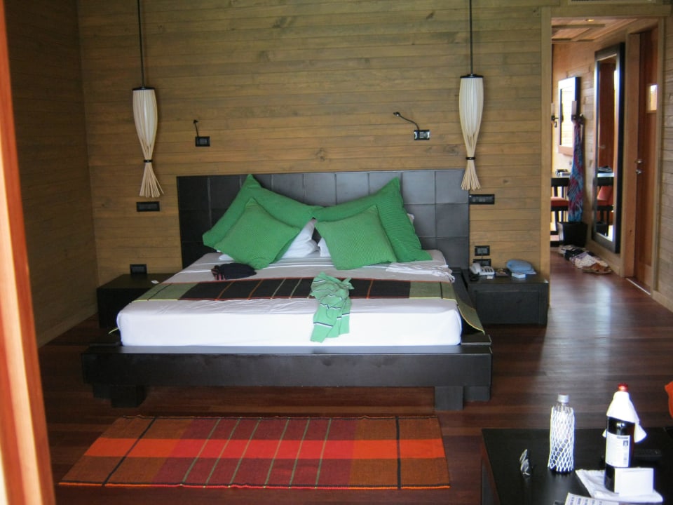 Wohnraum Wasserbunglow Vilamendhoo Island Resort & Spa