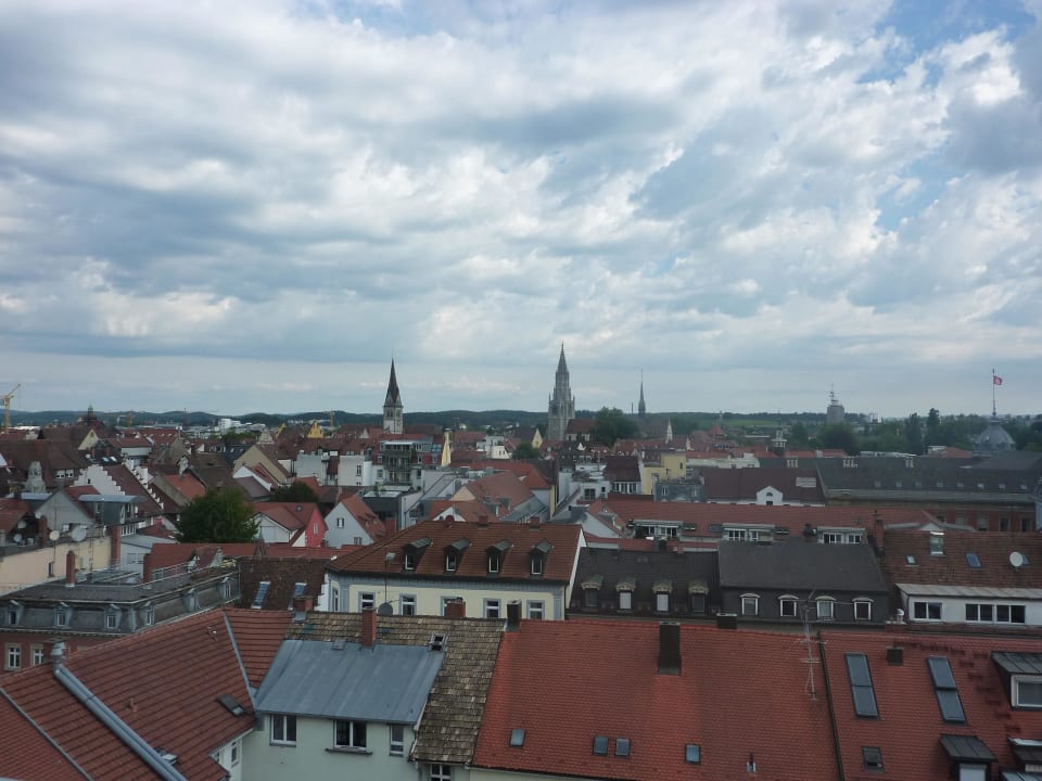 Ausblick von der Dachterrasse über Konstanz Hotel Viva Sky