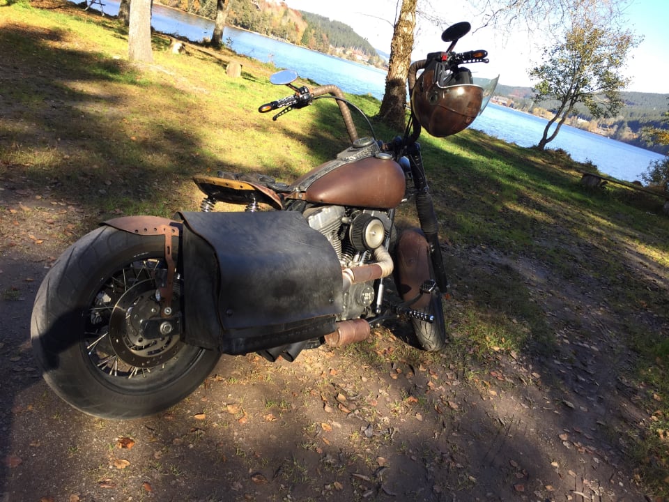 Harley am See Naturcamping Weiherhof