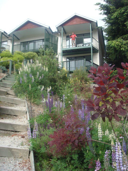 Ansicht Rückseite Wanaka Heights Motel