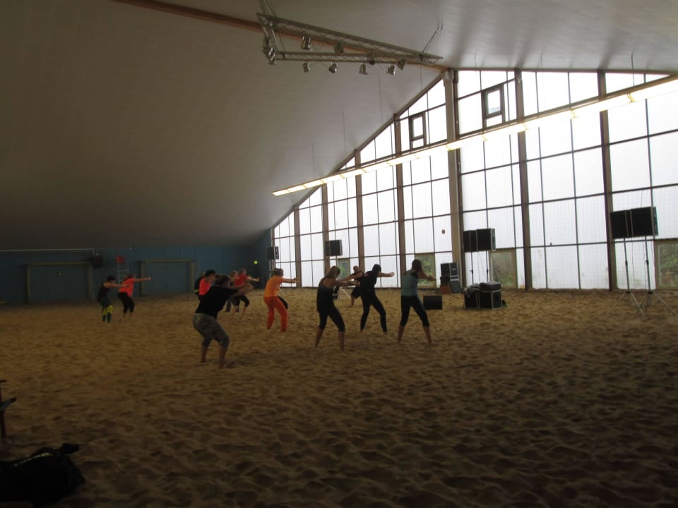 Die Beachhalle Ferienhauspark Asgard in Damp