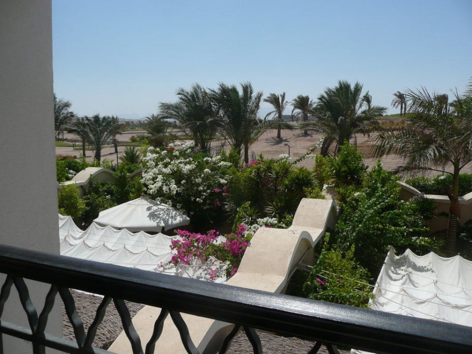 Ausblick vom Balkonzimmer 222 Hotel JAZ Makadi Star & Spa