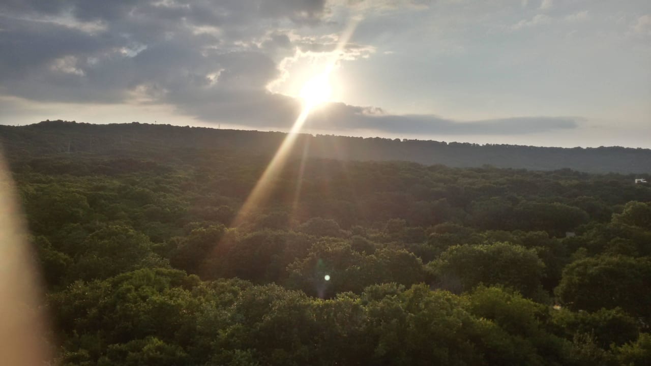 Blick aus 7 Stock HVD Viva Club Hotel