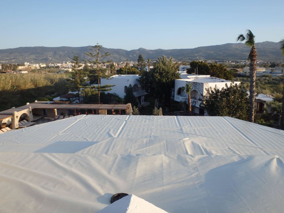 Blick von der Außenterrasse Gaia Garden Hotel