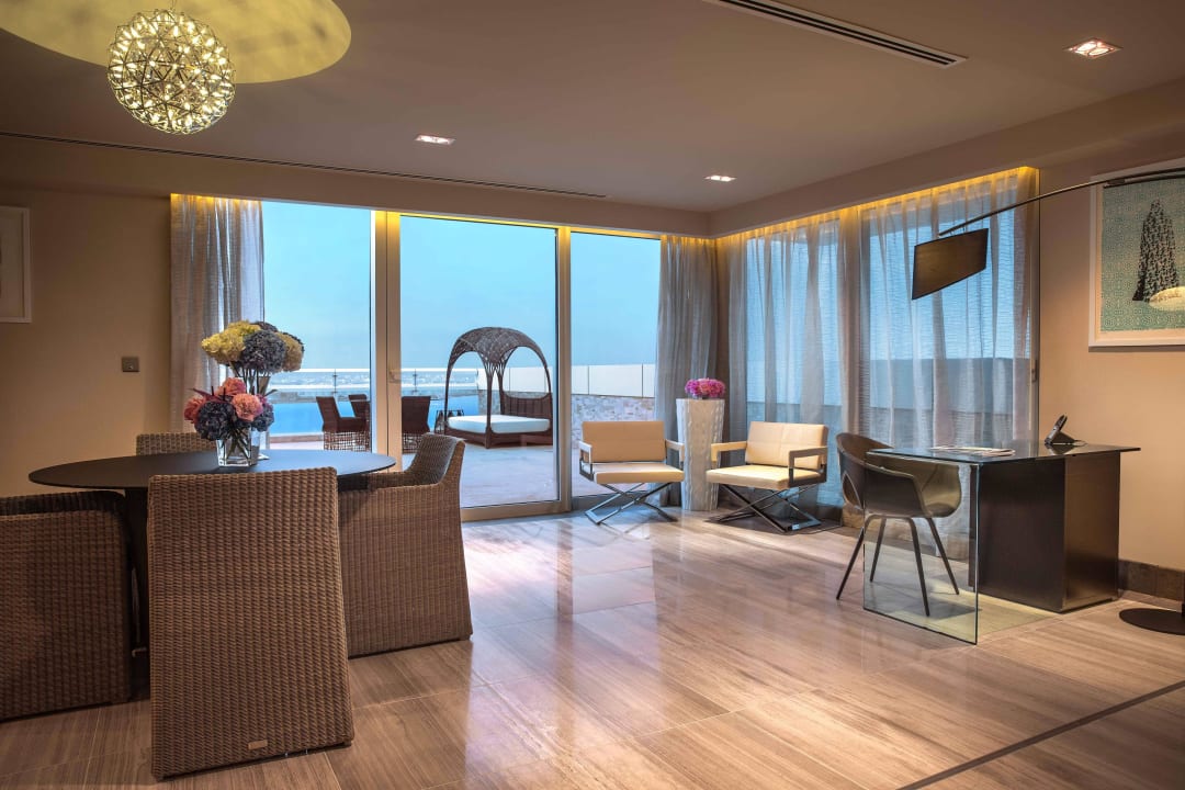 Premium suite living room view The Art Hotel & Resort
