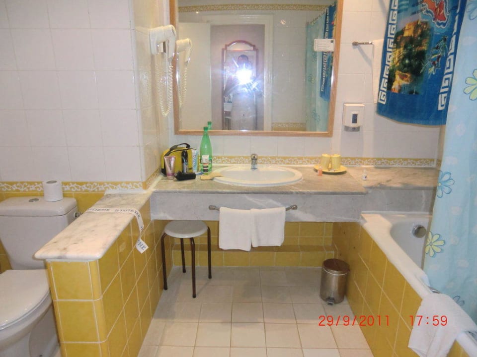 Badezimmer Hotel Nesrine