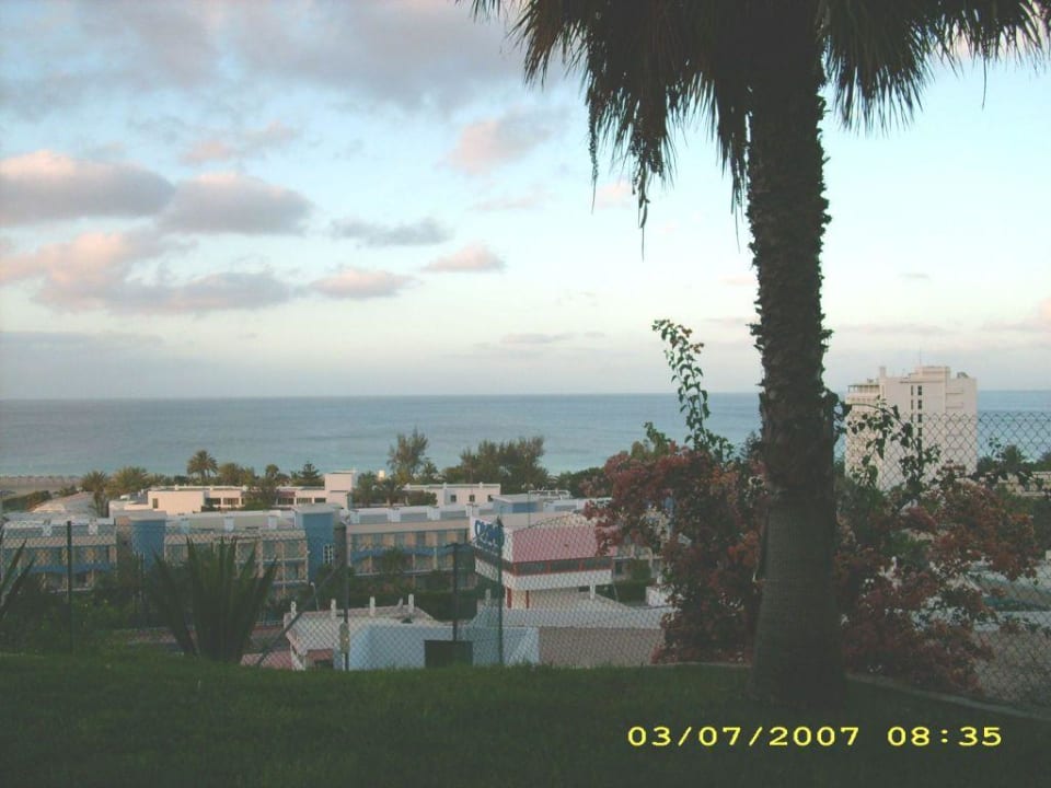 Blick vom Balkon 6. Etage Servatur Alameda de Jandía