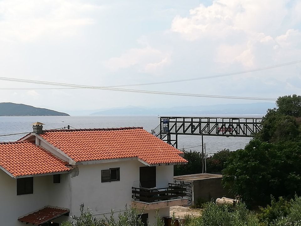Ausblick Akrathos Beach Hotel
