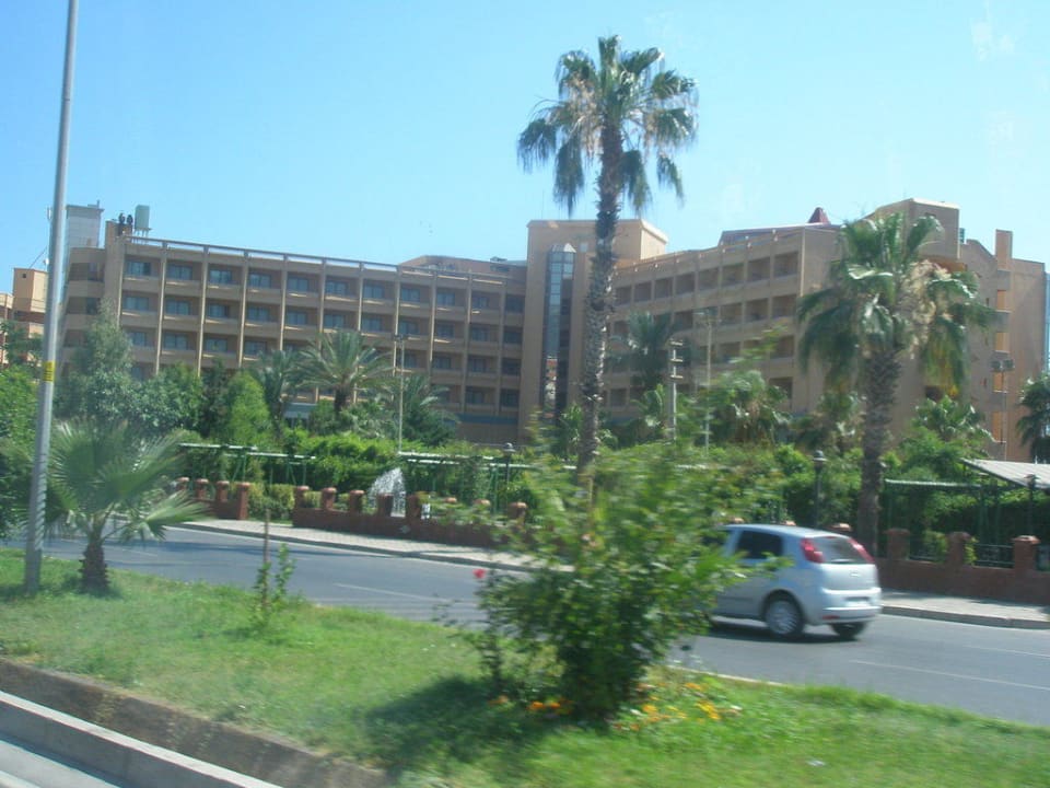 Rückseite des Hotels Grand Kaptan