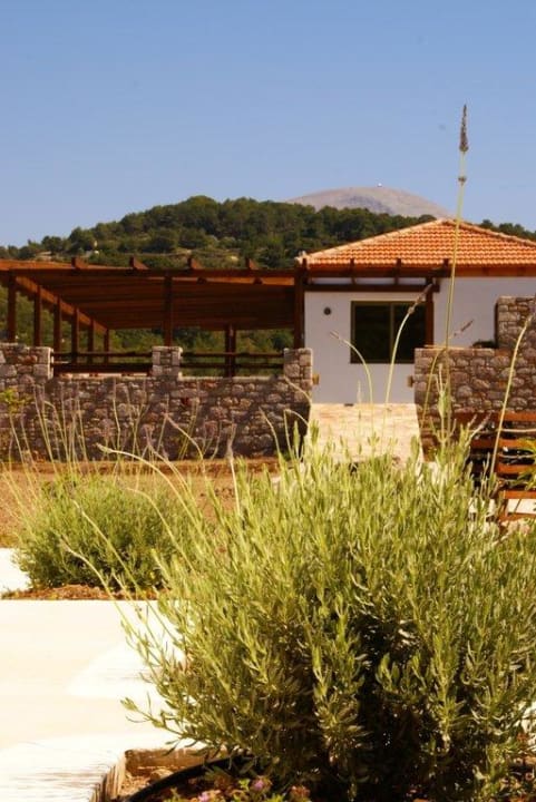 Receptie & tuin Auberge Kalopetri