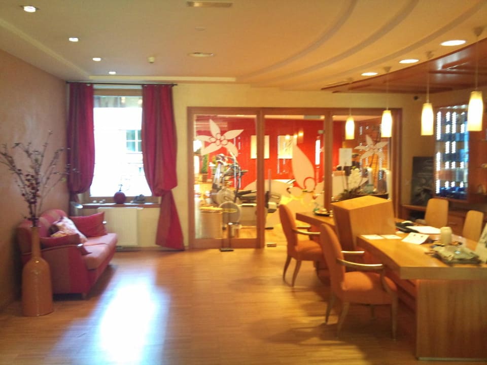 Beauty Rezeption Hotel Alpin Spa Tuxerhof