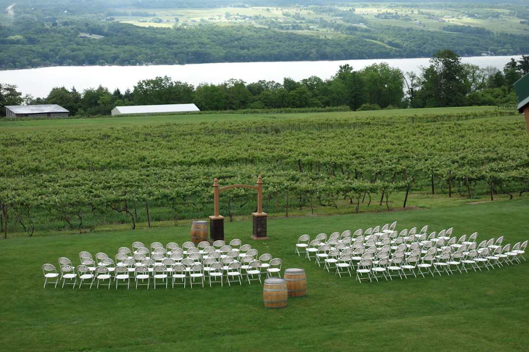 Ausblick Glenora Wine Cellars