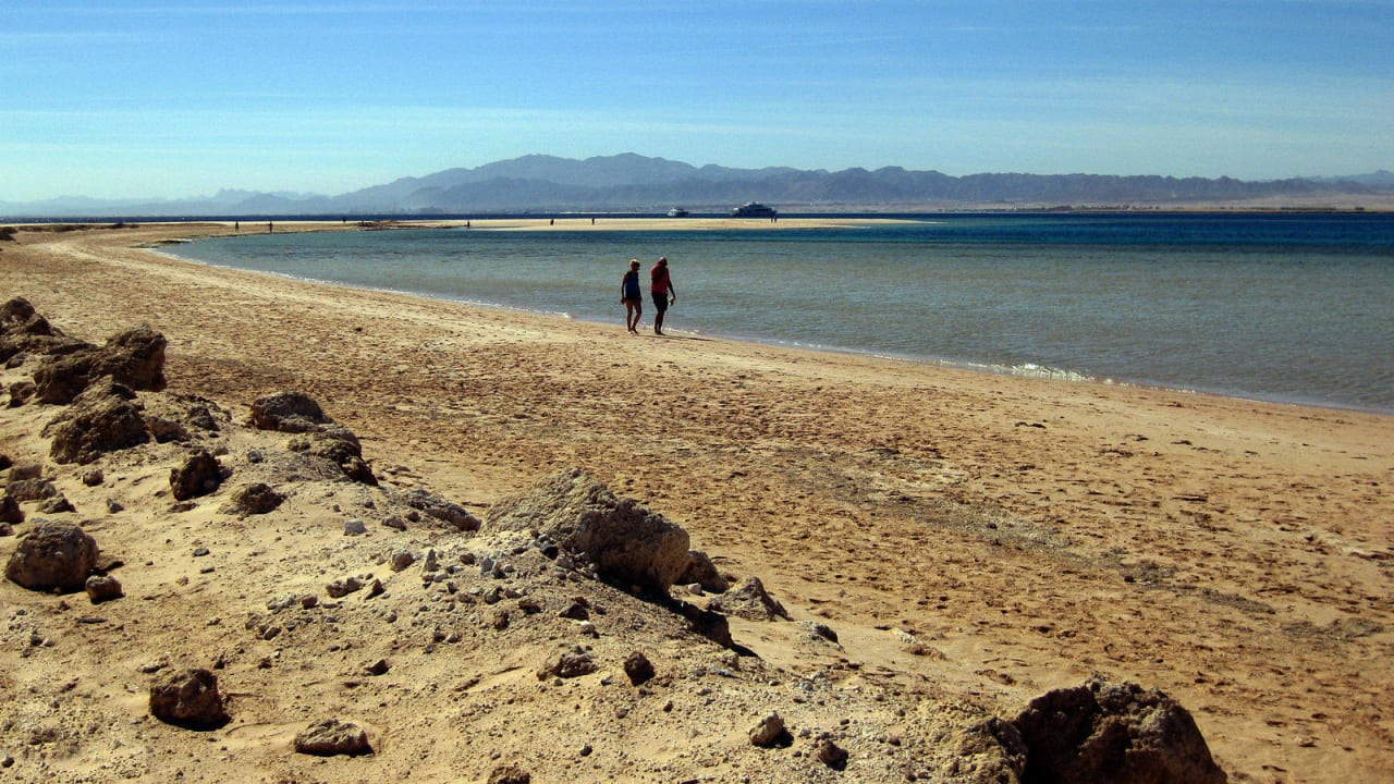 Lange romantische Spaziergänge Hotel Sheraton Soma Bay Resort