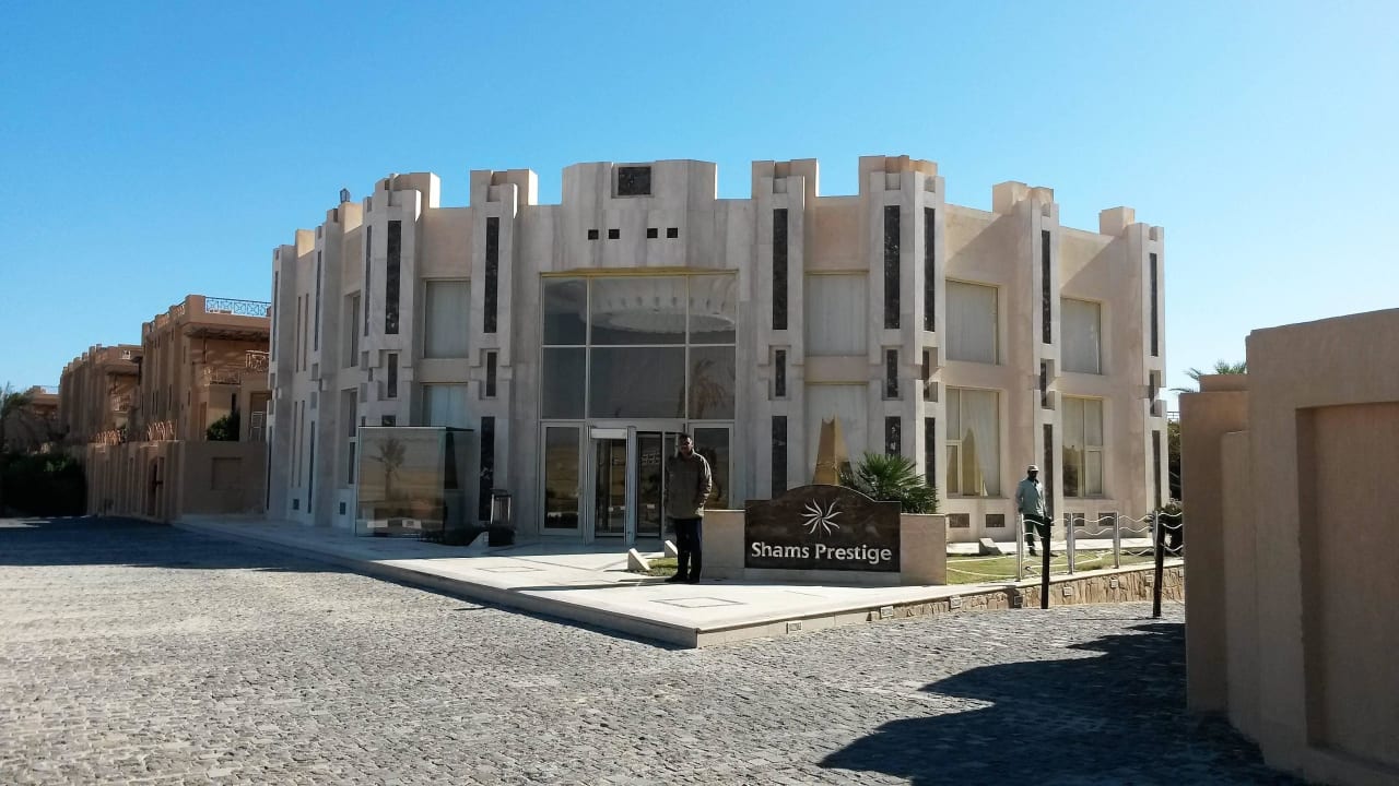 Die Lobby von aussen Shams Prestige Abu Soma-Adults Only