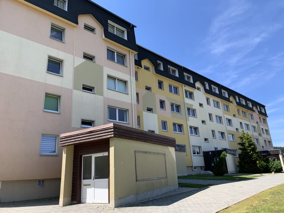 Außenansicht Elldus Resort - Familotel Erzgebirge