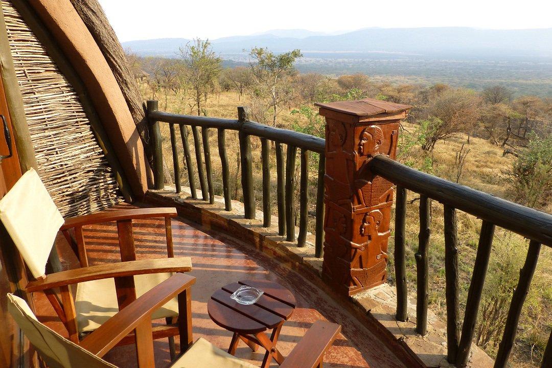 Balkon Serengeti Serena Safari Lodge