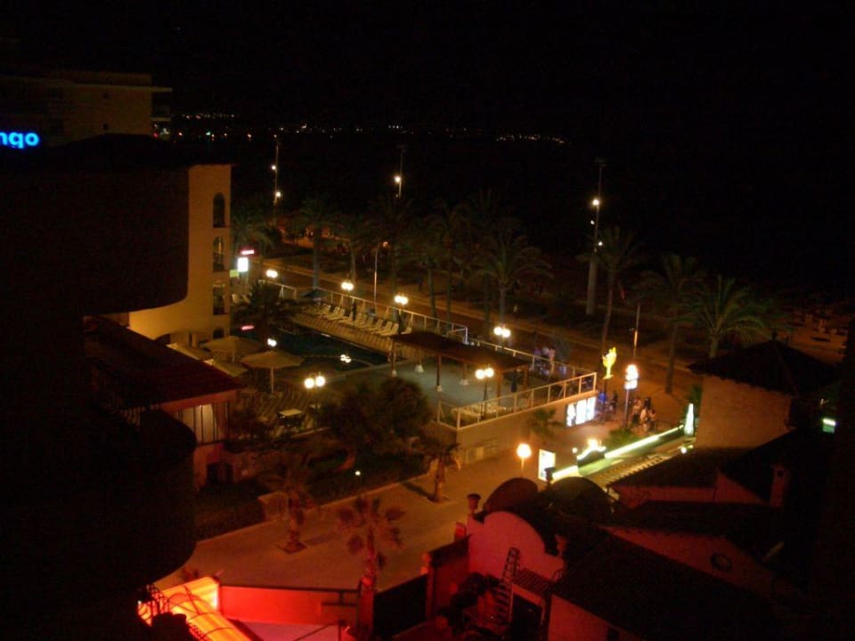 Blick vom unserem Balkon Hotel Playa Golf