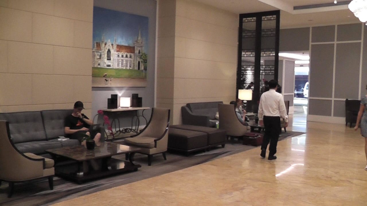 Profisorische Lobby Hotel Grand Park City Hall
