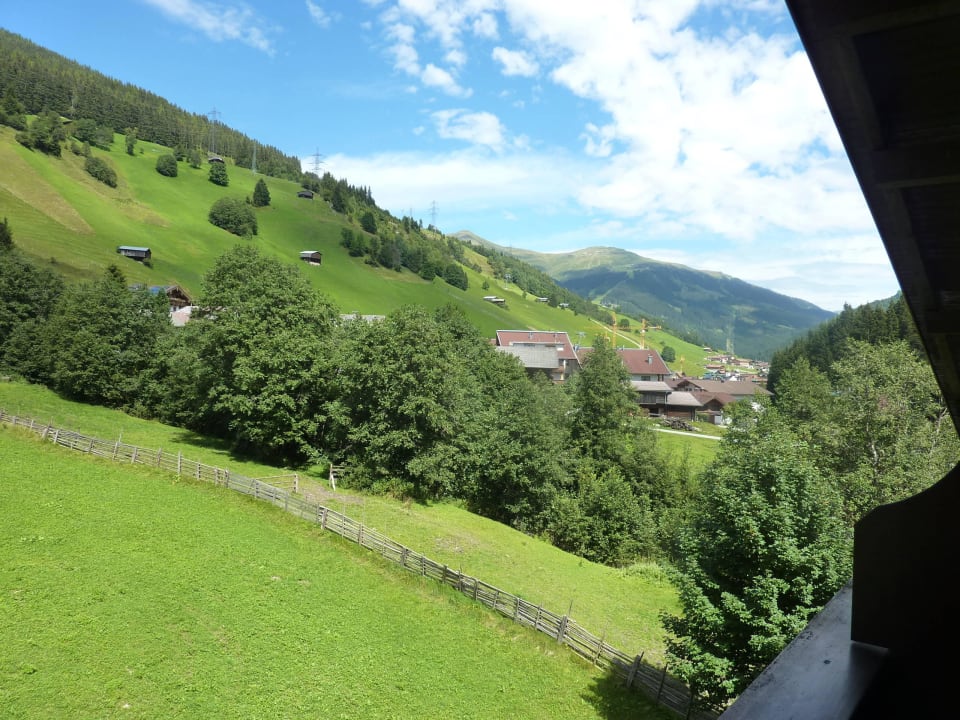 Landschaft hinterm haus Gasthof Pension Riederhof