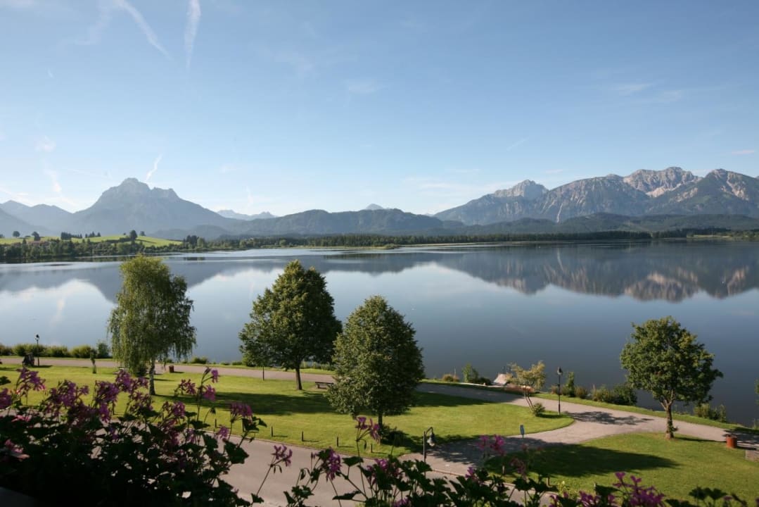 Ausblick vom Balkon Seehotel Hartung & Ferienappartements