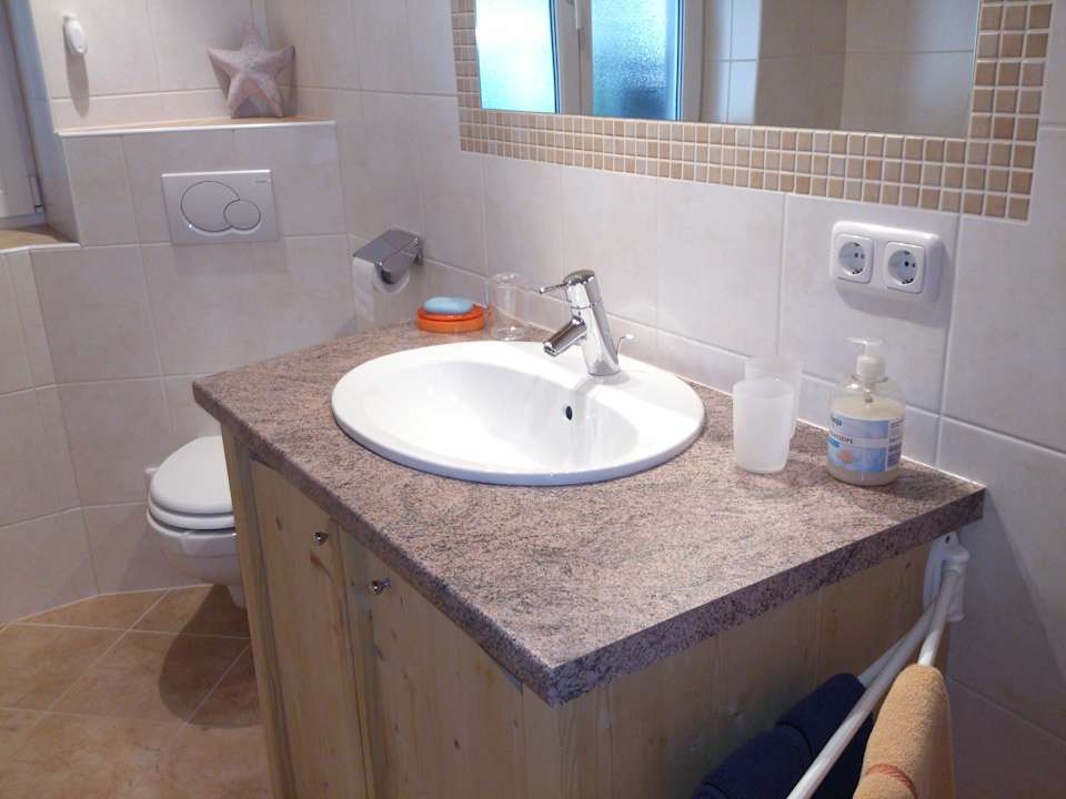 Badezimmer Apartment Claudia