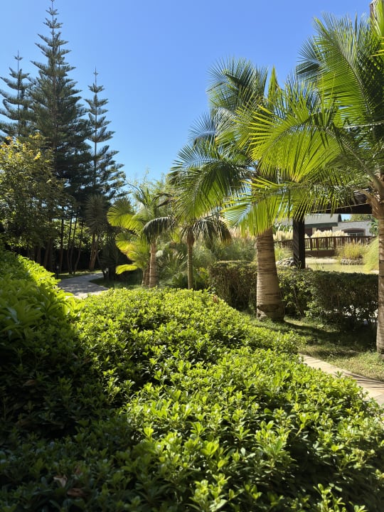 Gartenanlage Sunis Kumköy Beach Resort Hotel & Spa