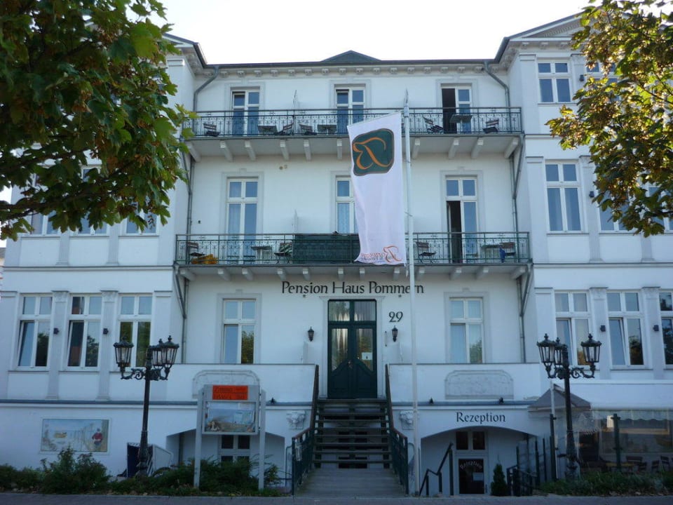 Außenansicht vom Hotel Pension Haus Pommern