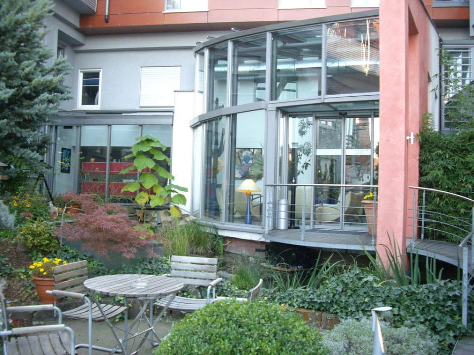 Hintereingang Hotel City Krone