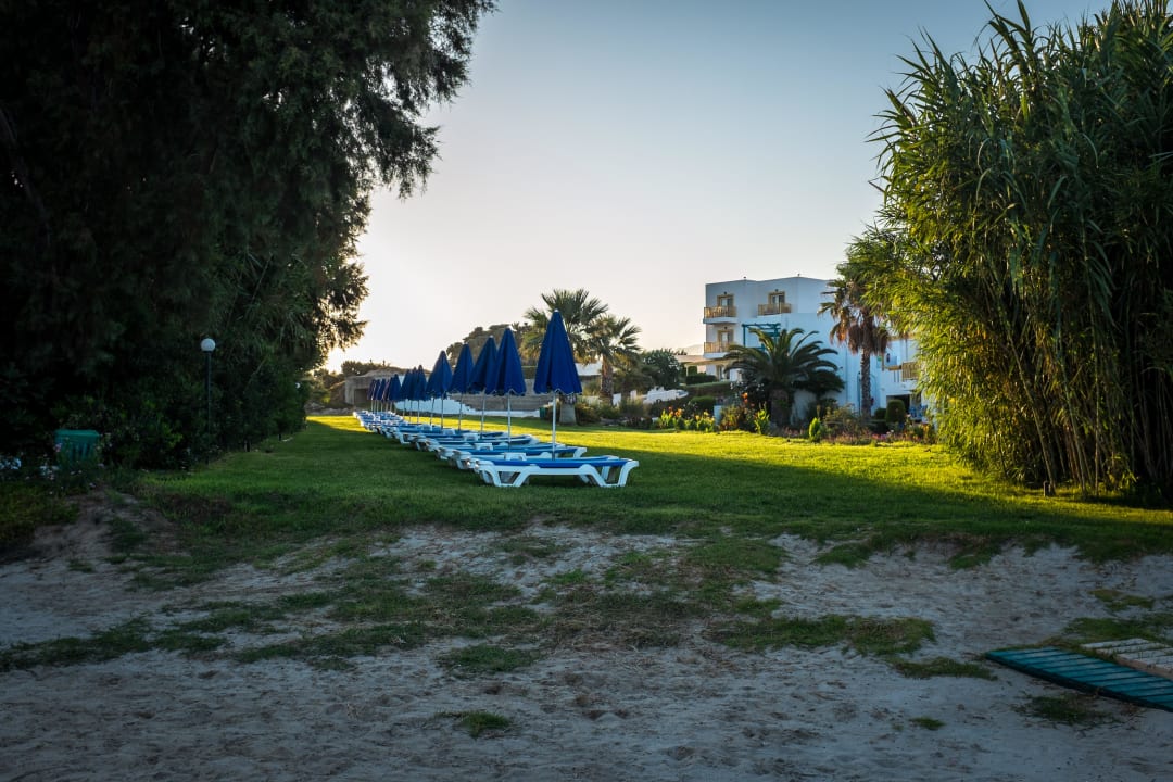 Gartenseite Mastichari Bay Hotel