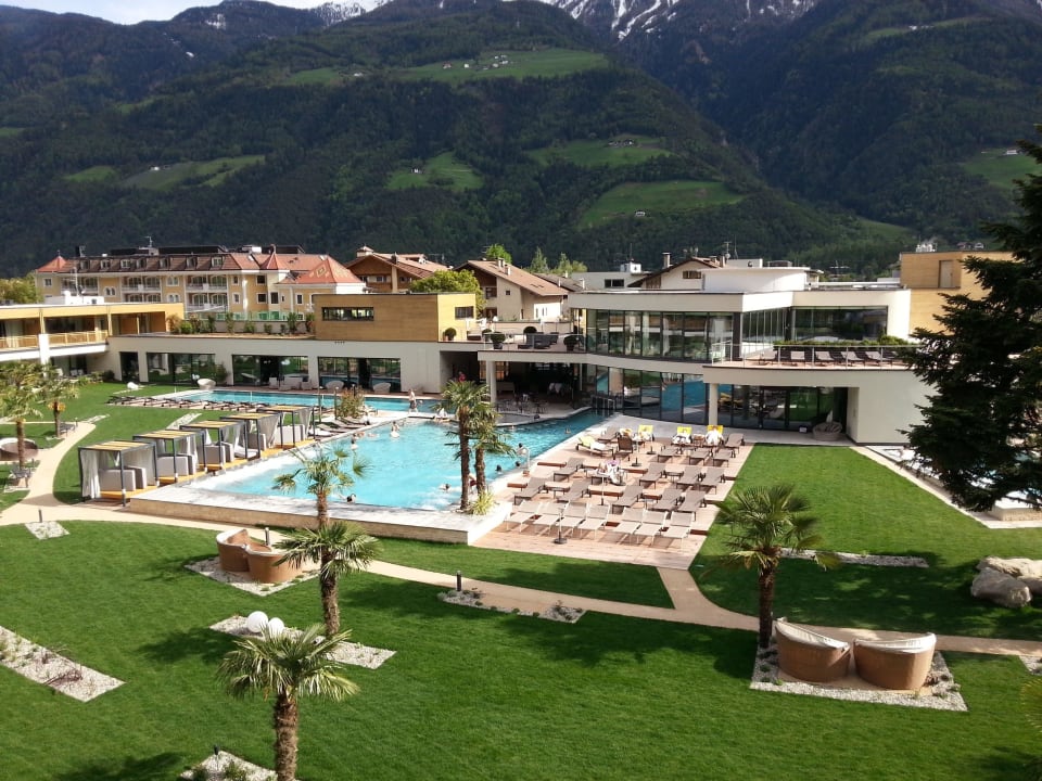 Blick vom Balkon der neuen Zimmer Sonnen Resort