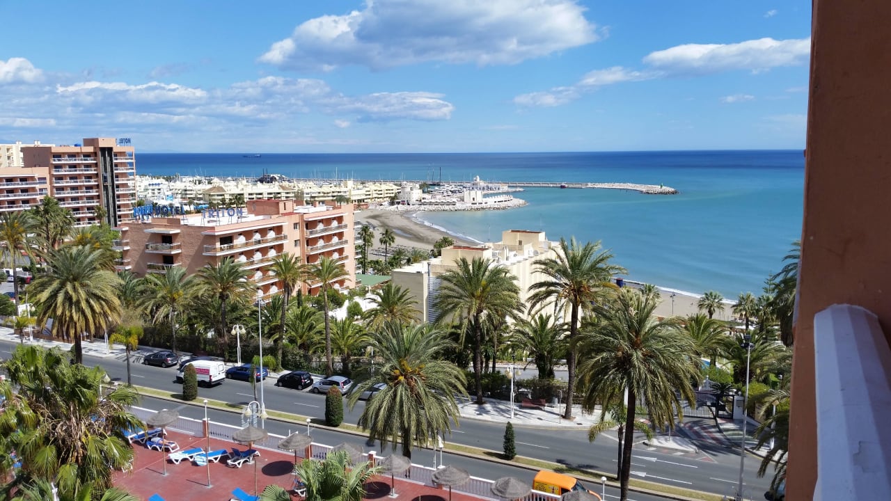 Vom Balkon Richtung Hafen Benalmadena Hotel Best Siroco