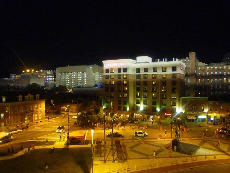 Blick aus dem Stadion der Orioles Hotel Hampton Inn Baltimore-Camden Yards