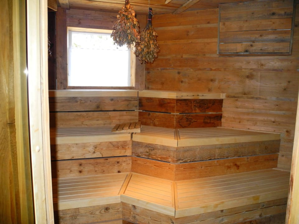 Blick in die Sauna Hotel Bergruh