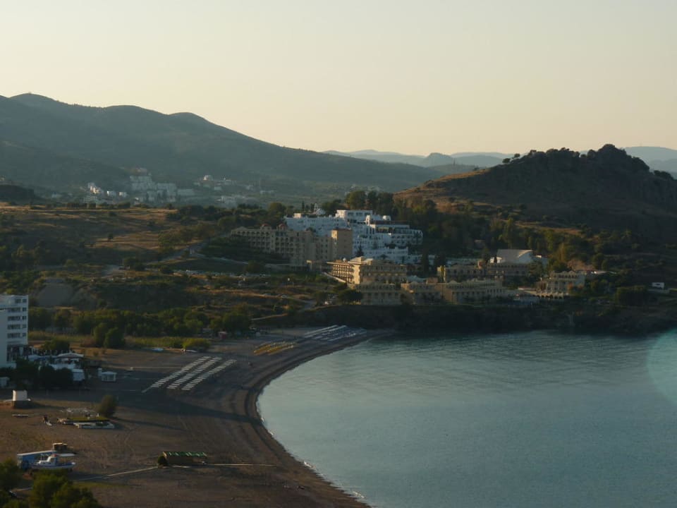 Am Abend Lindos Mare, Seaside Hotel
