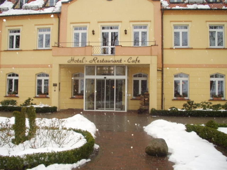Hoteleingang Gutshof Sparow (Im Umbau/Renovierung)