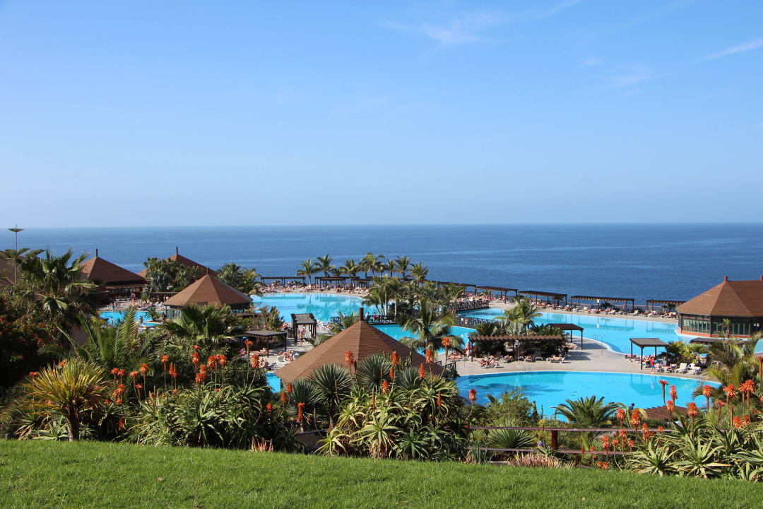 Blick von oben auf den die Pools La Palma Princess