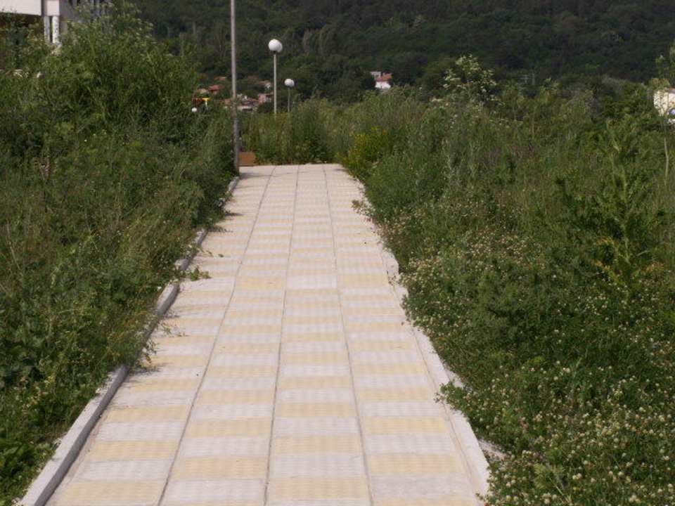 Weg zum Strand Hotel Cazablanka / Casablanca