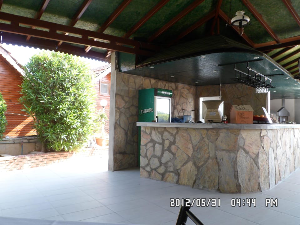 Außenbereich vom Restaurant Hotel Kervan