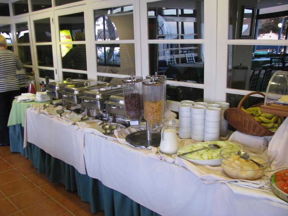 Teil des Frühstücksbuffets Hotel Royal Orchid