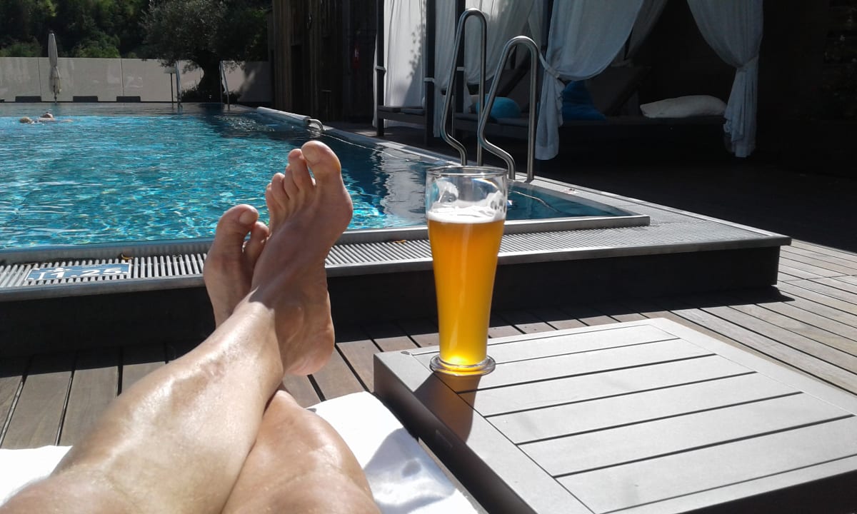 Pool Quellenhof Luxury Resort Passeier