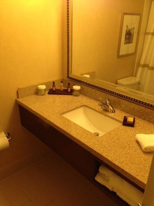 Badezimmer Hotel Marriott San Francisco Airport Waterfront