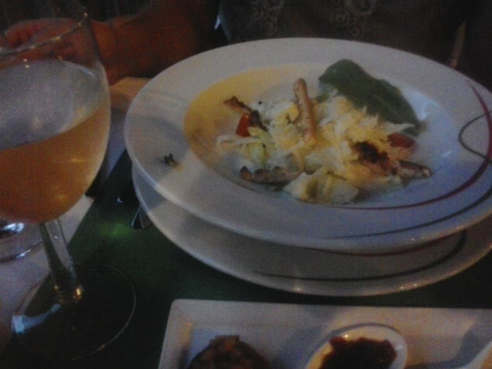Menue im italienischen Restaurant Crystal Tat Beach
