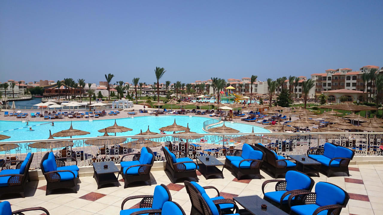 Blick von der Rezeption Pickalbatros Dana Beach Resort - Hurghada