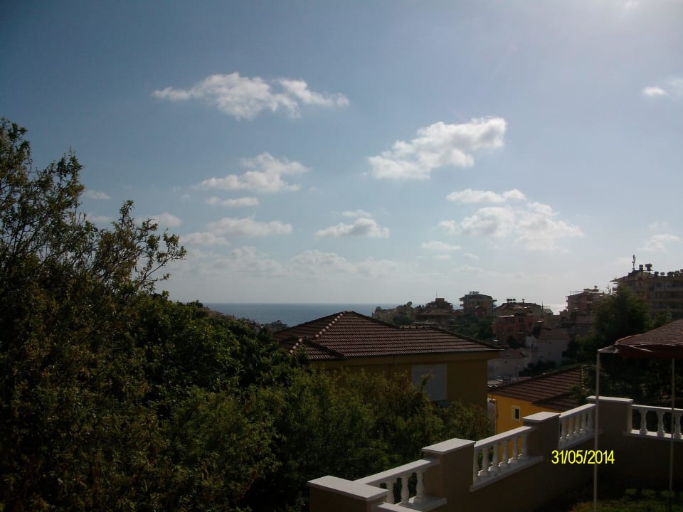 Blick vom Balkon Hotel Club Paradiso