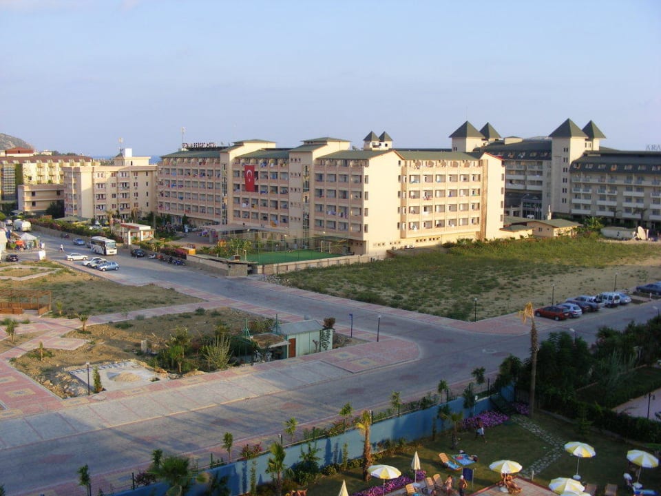 Blick vom Balkon Solivia Hotel