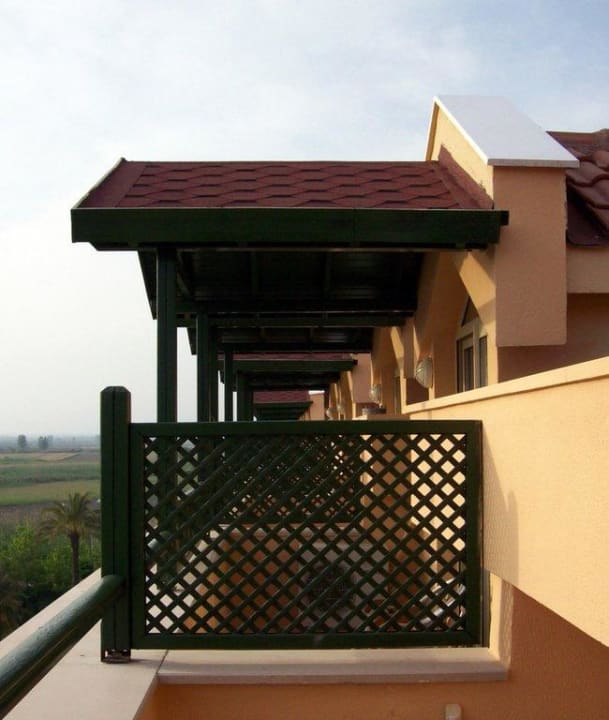 Balkon mit Blick zur Seite Crystal Paraiso Aqua Collection