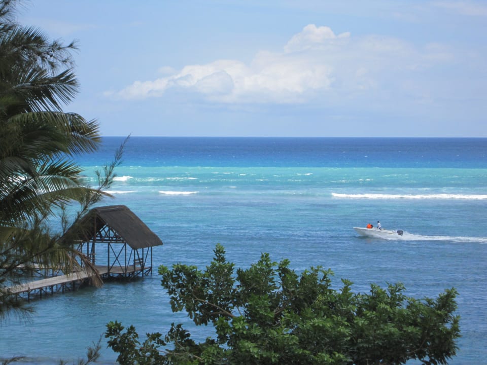 Ausblick vom Balkon Le Meridien Ile Maurice