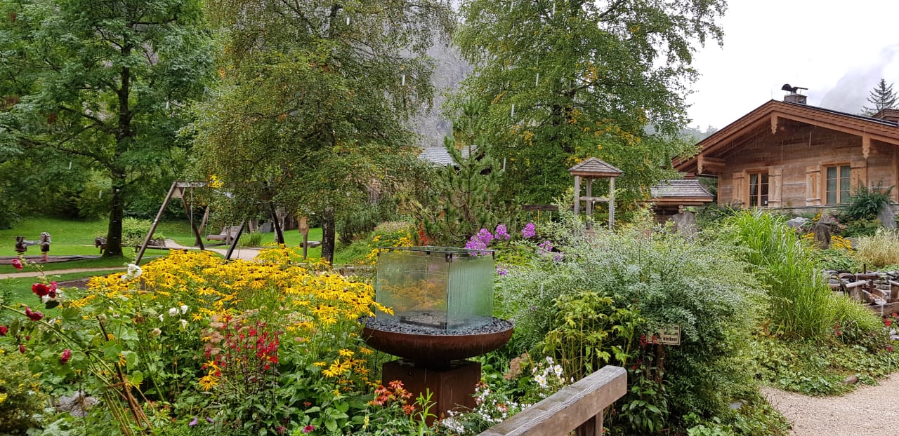 Gartenanlage Gramai Alm alpengenuss & natur spa