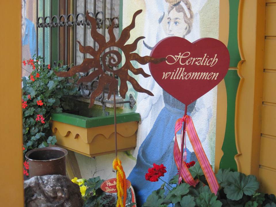 Willkommensgruß Pension & Ferienwohnung Solaria